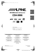 alpine cda 9883 manual Epub