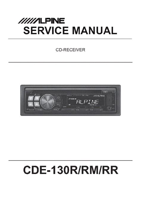 alpine cde 102 manual Doc