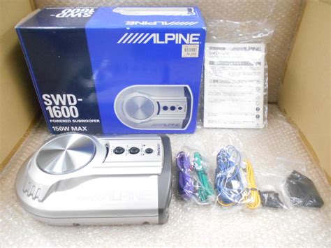 alpine swd 1600 user guide PDF