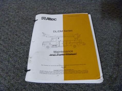 altec digger derrick manual PDF