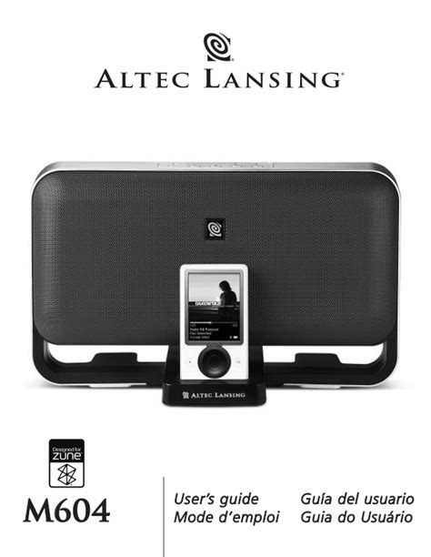 altec lansing imt620 owners manual Reader