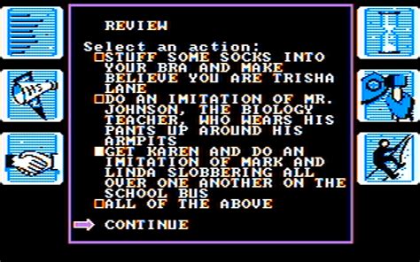 Alter Ego Dos Game Walkthrough