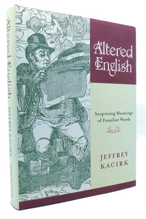 altered english surprising meanings of familiar words Epub