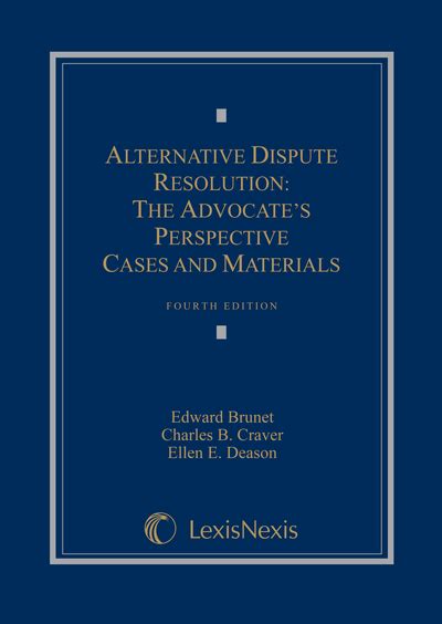 alternative dispute resolution the advocates perspective Kindle Editon