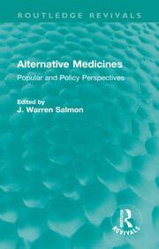 alternative medicines popular and policy perspectives Reader