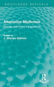 alternative medicines popular and policy perspectives Reader