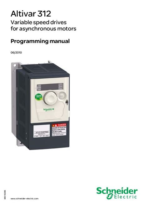 altivar 312 installation manual Reader