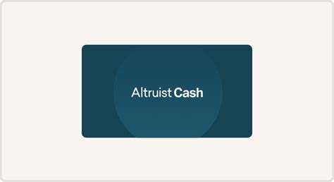 altruist cash