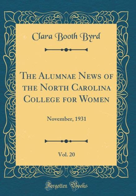 alumnae carolina college classic reprint Reader
