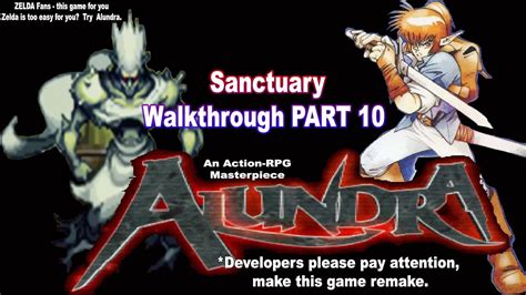 Alundra Sanctuary Walkthrough