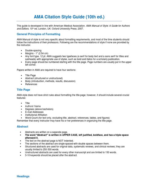 ama style guide 10th edition Kindle Editon