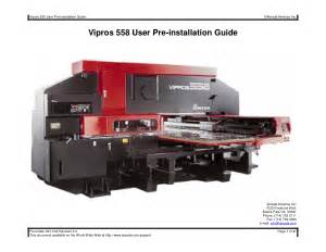 amada vipros 2510c operator manual Epub