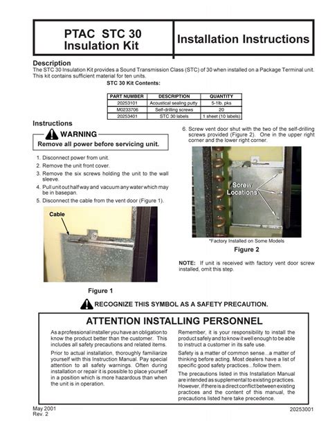 amana ac stc 30 installation manual user guide Reader