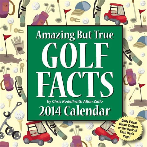 amazing but true golf facts 2014 day to day calendar Epub