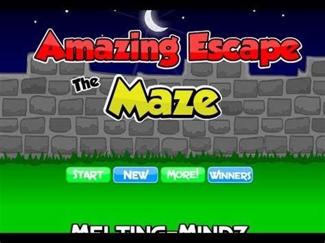 Amazing Escape Maze Walkthrough
