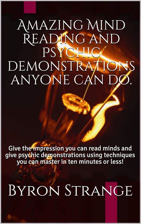 amazing mind reading and psychic demonstrations anyone can do Kindle Editon
