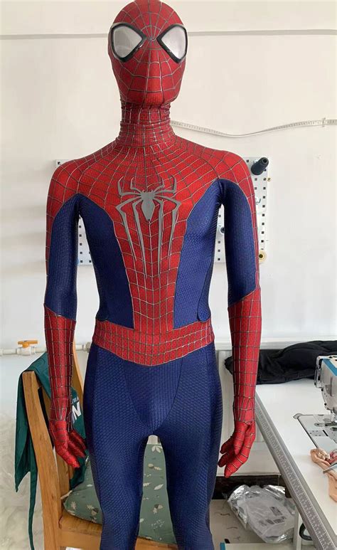 amazing spiderman 2 replica suit