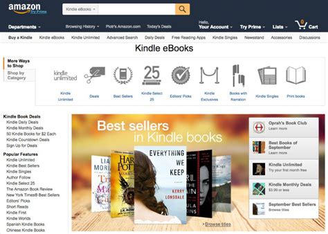 amazon com kindle bookstore Reader