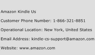 amazon kindle customer service phone number usa PDF