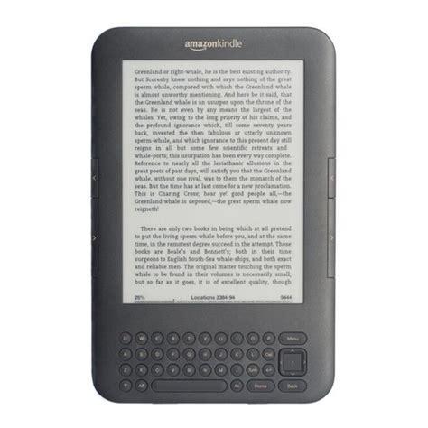 amazon kindle keyboard 3g user guide PDF