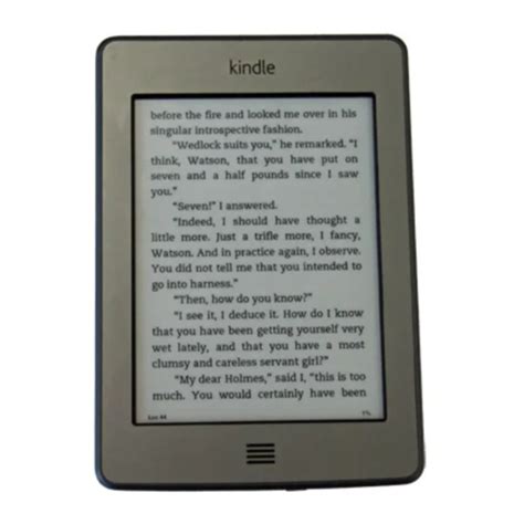 amazon kindle touch manual pdf PDF