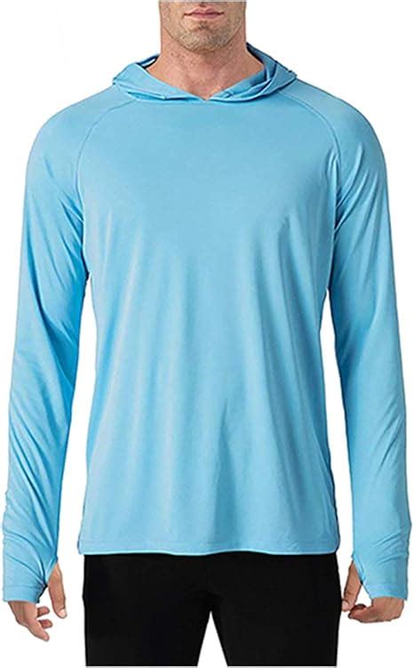 amazon polyester uv men's long sleeve t-shirts