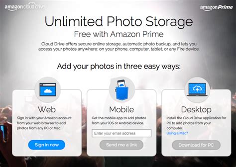 amazon prime unlimited storage Doc
