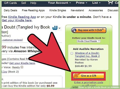 amazon send kindle book gift PDF