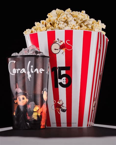 amc if collectible popcorn bucket filled with popcorn