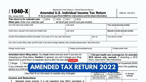 amend tax return online for free