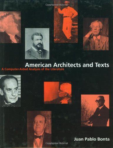 amercan architects and texts a computer aided analysis of the literature Reader