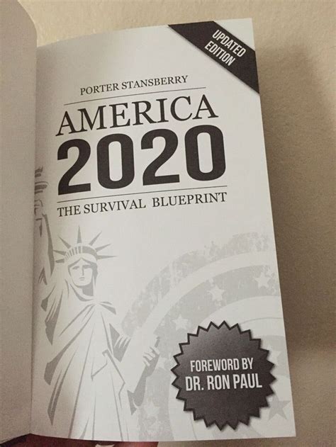 america 20 20 the survival blueprint PDF Epub