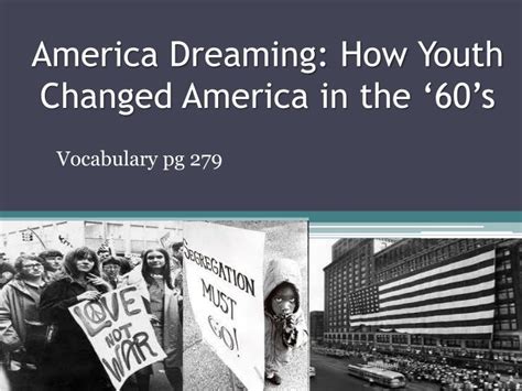 america dreaming how youth changed america in the 60s Kindle Editon