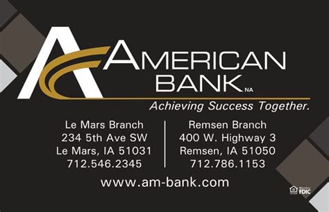 american bank le mars iowa