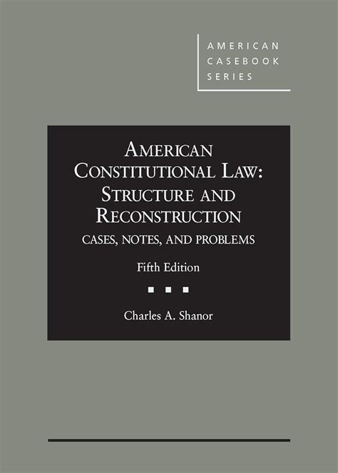 american const law problems casebookplus Epub