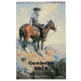 american cowboys 2014 wall calendar Reader