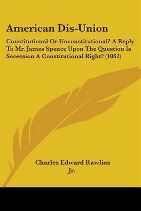 american dis union constitutional secession discussed PDF