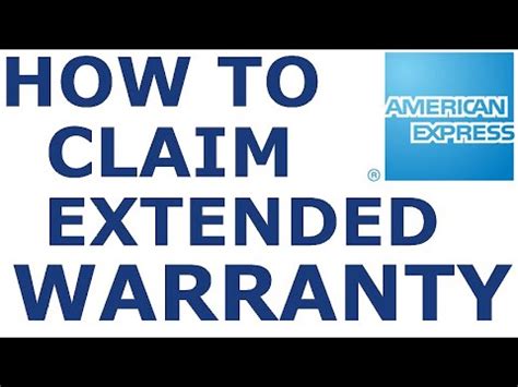 american express extended warranty Epub