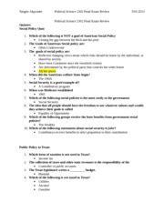 american government ii 2302 final exam Ebook PDF