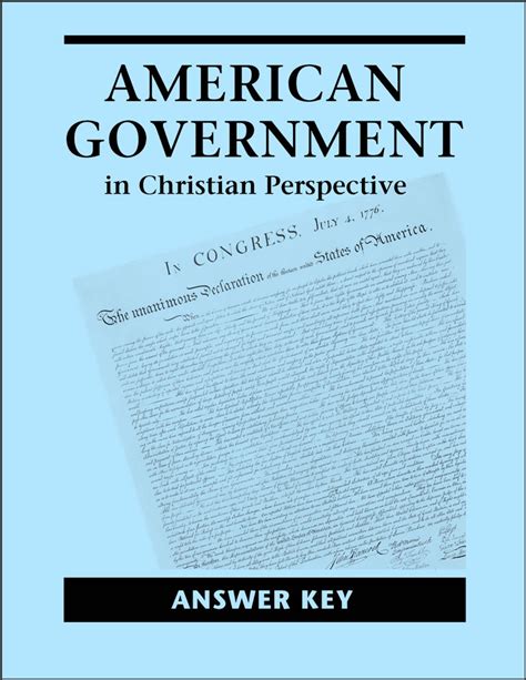 american government in christian perspective answers Doc