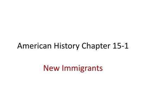 american history chapter 15 Doc