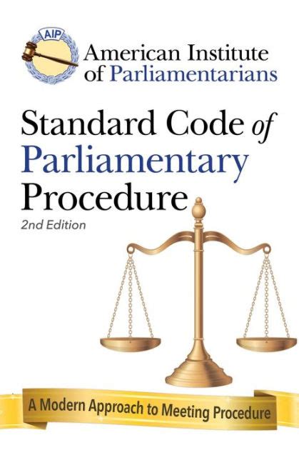 american institute of parliamentarians standard code of parliamentary procedure PDF