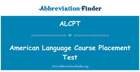 american language course alcpt placement test Epub
