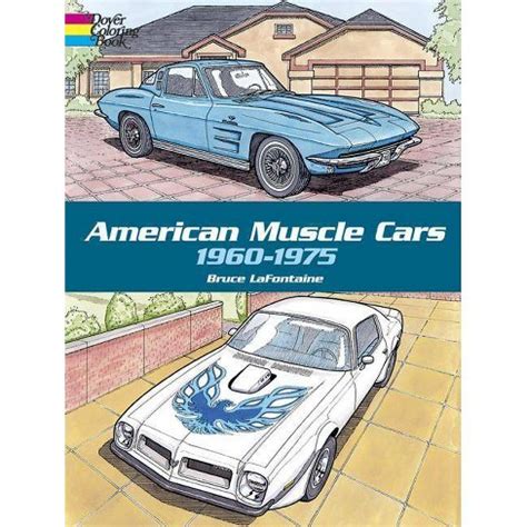 american muscle cars 1960 1975 dover history coloring book Reader