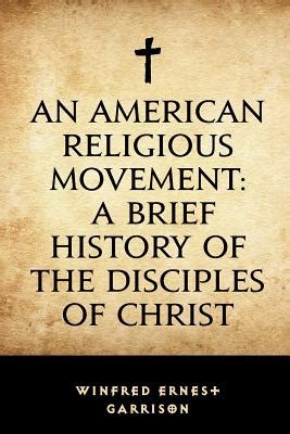 american religious movement history disciples PDF