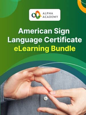 american sign language certification programs