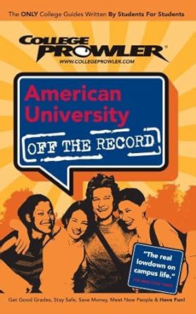 american university college prowler guide off the record Doc