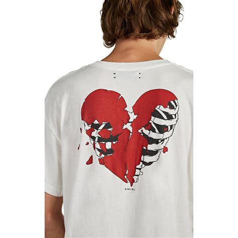 amiri heart shirt