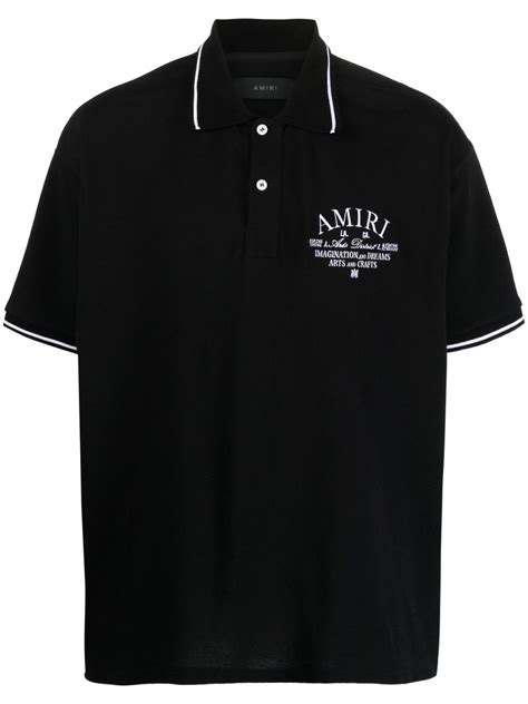 amiri polo shirt