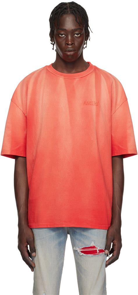 amiri red shirt